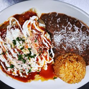 Enchiladas rojas